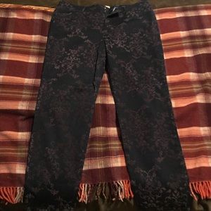 Old Navy flocked jeans